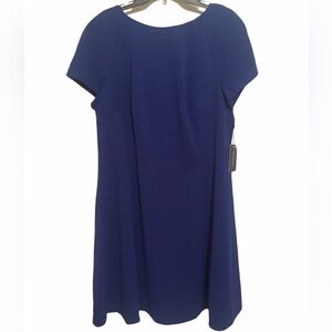 Tommy Hilfiger Blue Fit &  Flare Dress sz 16 W